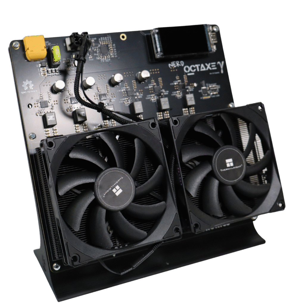 NerdOCTaxe Revision 3.1 Bitcoin ASIC Miner