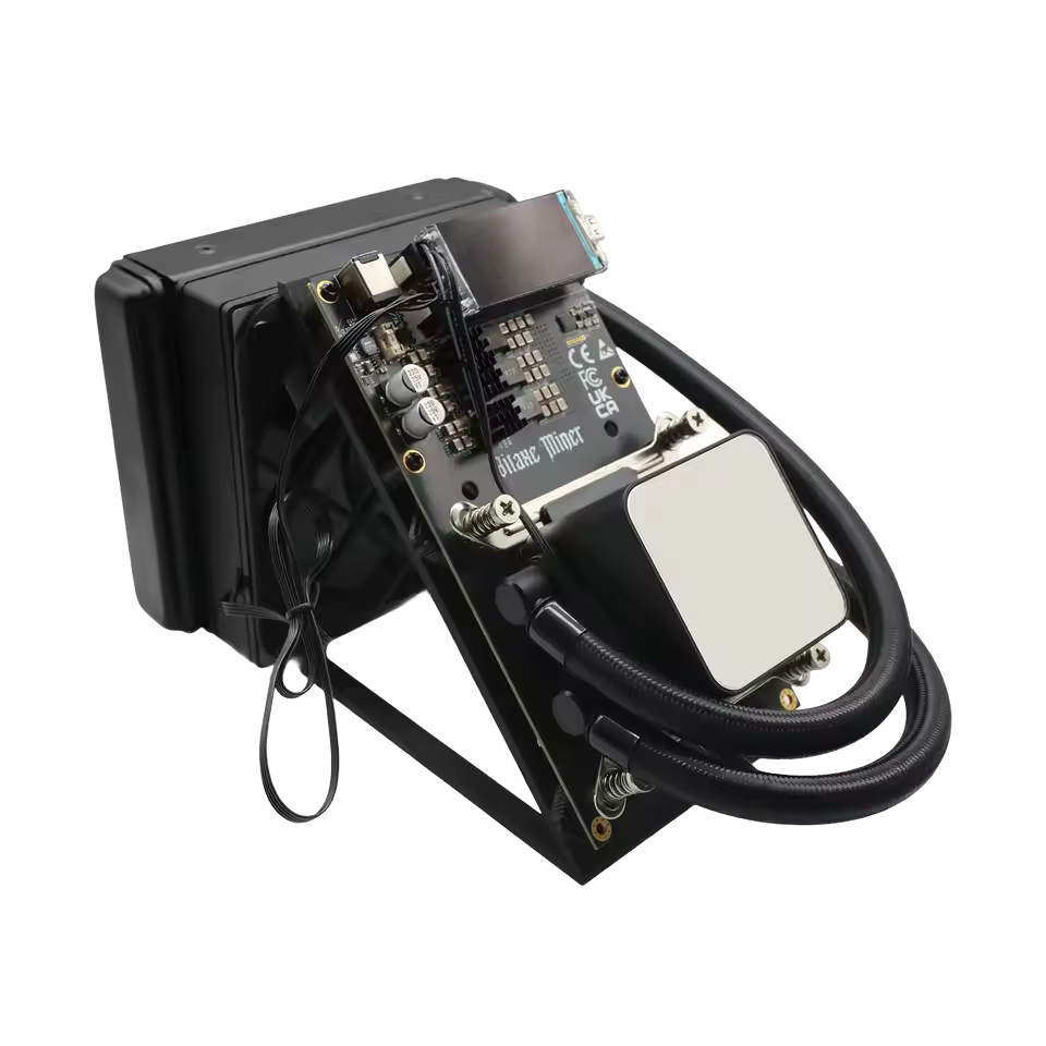 NerdQaxe++ Hydro Rev 6.1 6+ TH/s Bitcoin Solo Miner